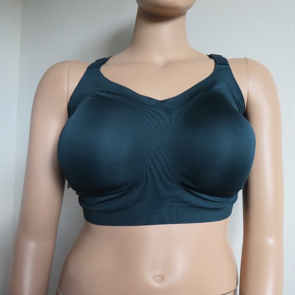 Women's High Support Embossed Racerback Run Sports Bra - All in Motion Size 4X - Picture 3 of 4